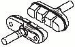 Shimano bromsklossar